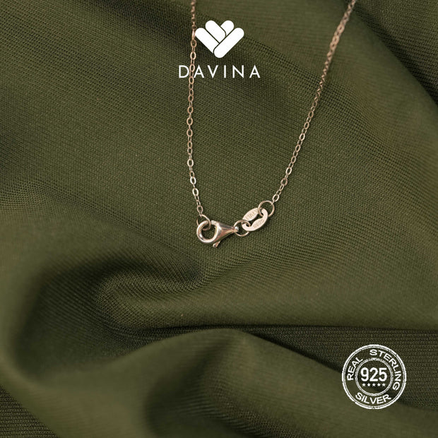 DAVINA Ladies Karen Necklace Sterling Silver 925