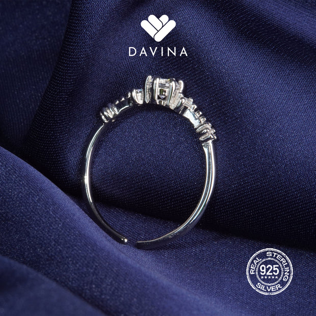 DAVINA Ladies Adeola Ring Sterling Silver 925