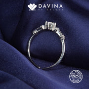 DAVINA Ladies Adeola Ring Sterling Silver 925