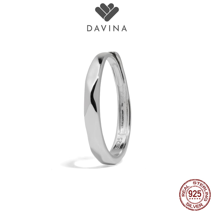 DAVINA Couple Cellos Clerines Rings Sterling Silver 925