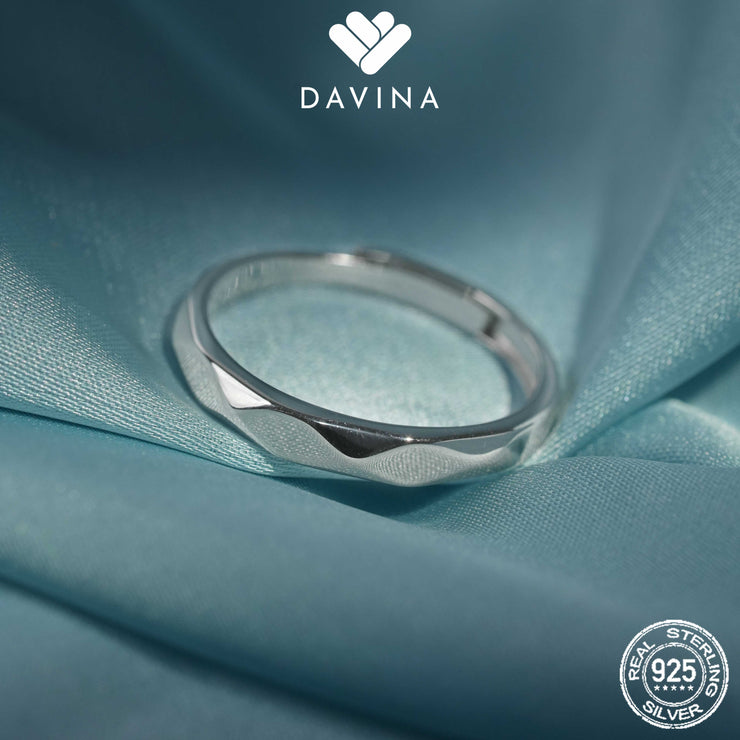 DAVINA Ladies Clerines Ring Sterling Silver 925