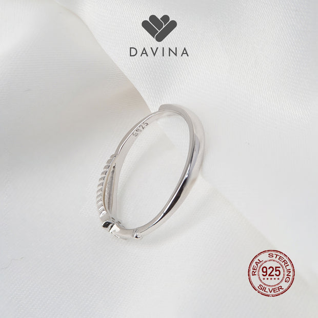 DAVINA Ladies Adhara Ring Sterling Silver 925