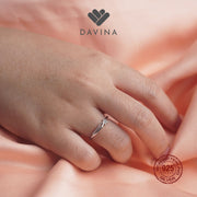 DAVINA Ladies Adhara Ring Sterling Silver 925