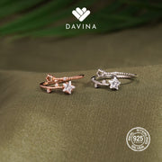 DAVINA Ladies Esra Ring Rose Gold Color S925