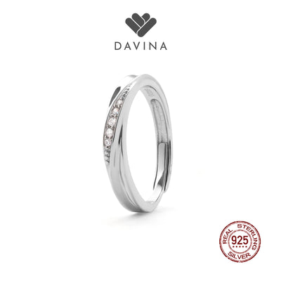 DAVINA Ladies Zeline Ring Sterling Silver 925