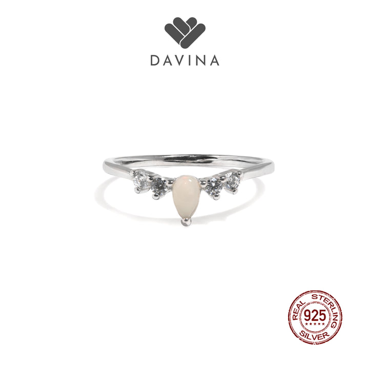 DAVINA Ladies Zoona Ring Sterling Silver 925