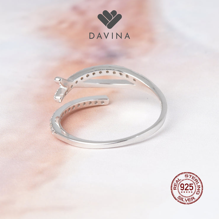 DAVINA Ladies Ziva Ring Sterling Silver 925