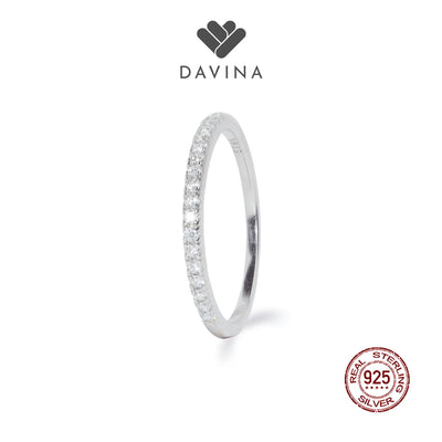 DAVINA Ladies Twills Ring Sterling Silver 925
