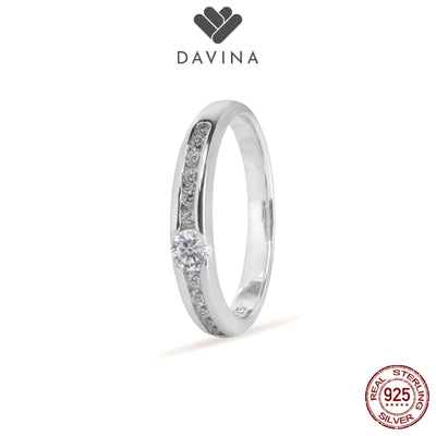 DAVINA Ladies Monica Ring Sterling Silver 925