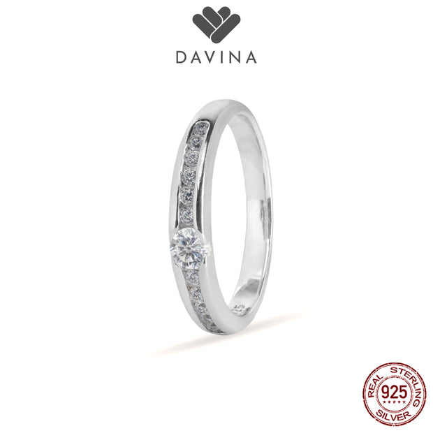 DAVINA Ladies Monica Ring Sterling Silver 925