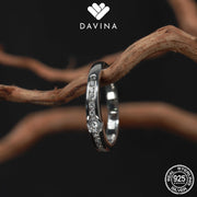 DAVINA Ladies Monica Ring Sterling Silver 925