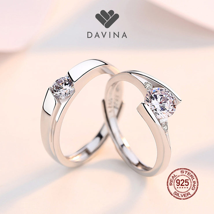 DAVINA Ladies Ola Ring Sterling Silver 925