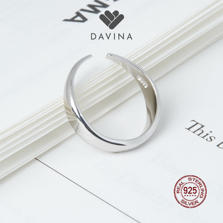 DAVINA Ladies Joanna Ring Sterling Silver 925