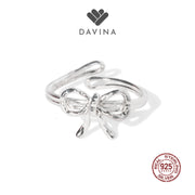 DAVINA Ladies Lacey Ring Sterling Silver 925