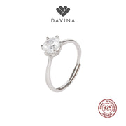 DAVINA Ladies Felycia Ring Sterling Silver 925