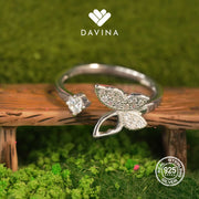 DAVINA Ladies Karines Ring Sterling Silver 925