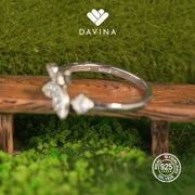 DAVINA Ladies Karines Ring Sterling Silver 925