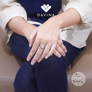 DAVINA Ladies Elana Ring Sterling Silver 925