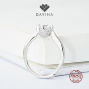 DAVINA Ladies Elana Ring Sterling Silver 925