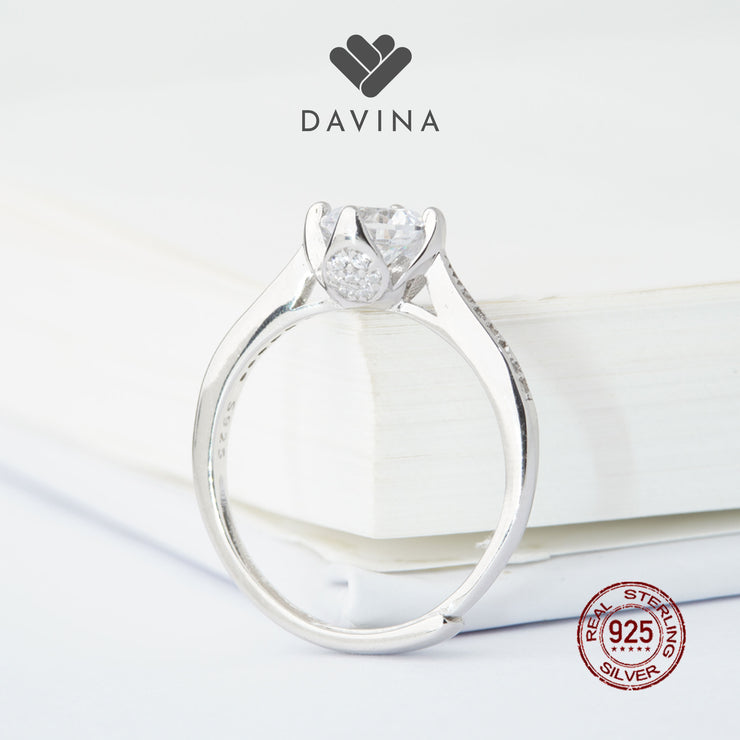 DAVINA Ladies Elana Ring Sterling Silver 925