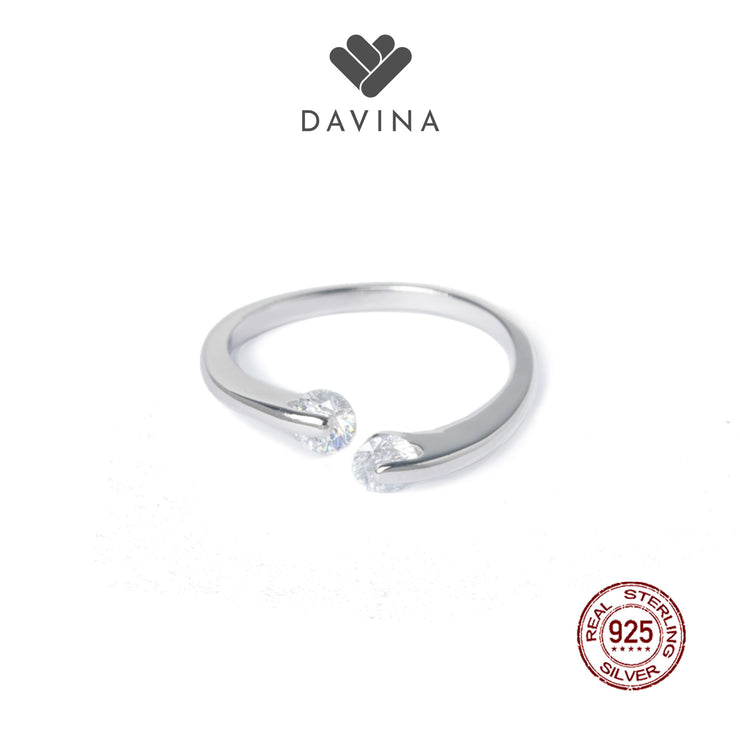 DAVINA Ladies Syeila Ring Sterling Silver 925