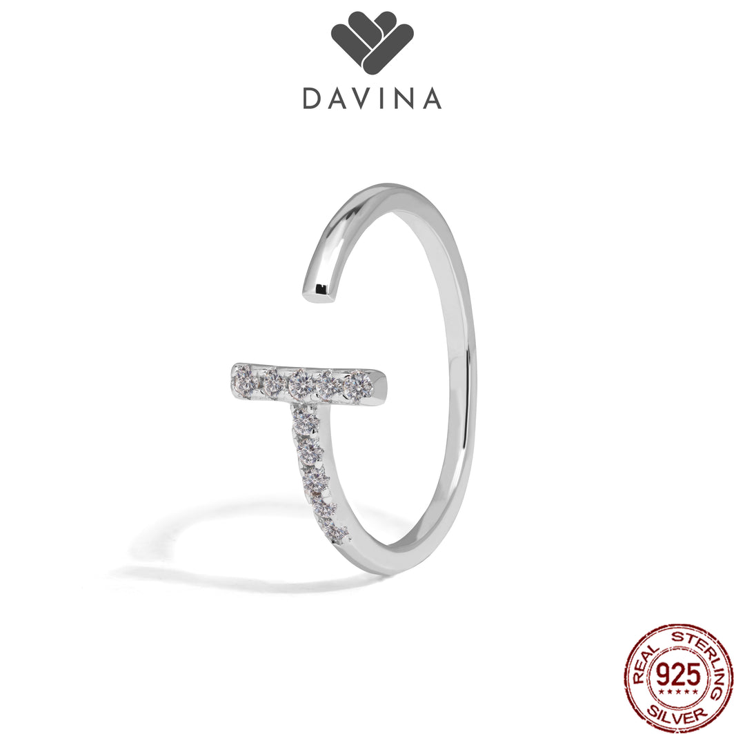 DAVINA Ladies Caith Ring Sterling Silver 925