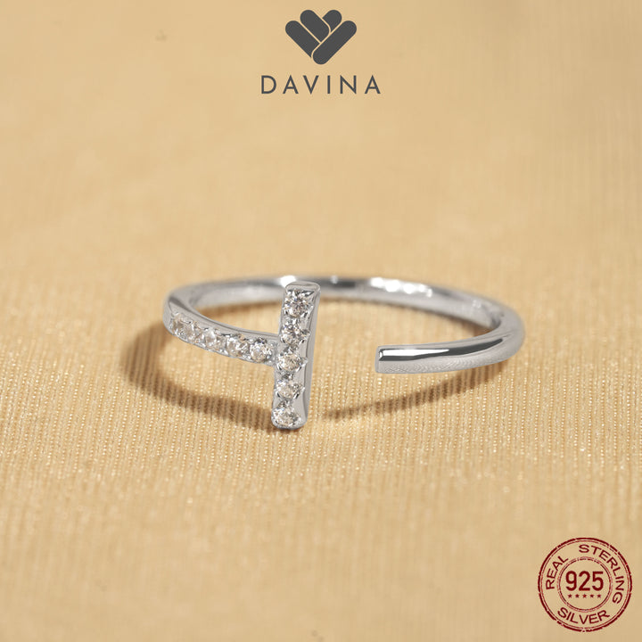 DAVINA Ladies Caith Ring Sterling Silver 925