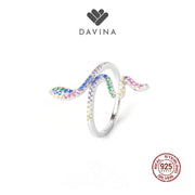 DAVINA Ladies Snackie Ring Sterling Silver 925