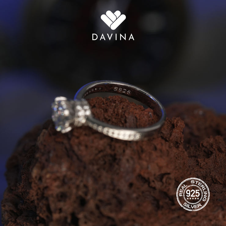 DAVINA Ladies Cecelia Ring Sterling Silver 925