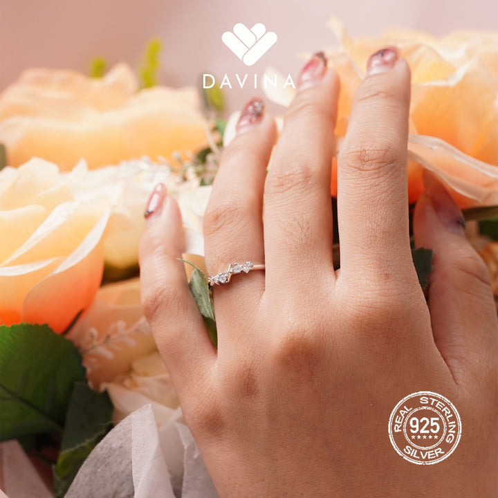 DAVINA Ladies Alica Ring Sterling Silver 925
