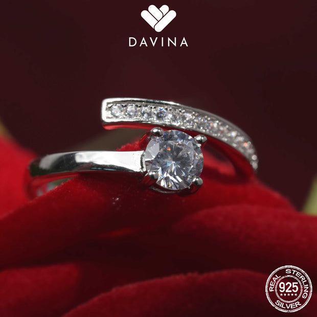DAVINA Ladies Therine Ring Sterling Silver 925