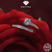 DAVINA Ladies Therine Ring Sterling Silver 925