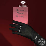 DAVINA Ladies Therine Ring Sterling Silver 925