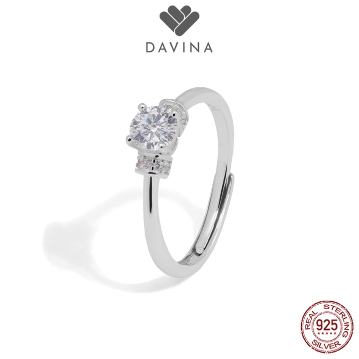 DAVINA Ladies Lyodra Ring Sterling Silver 925