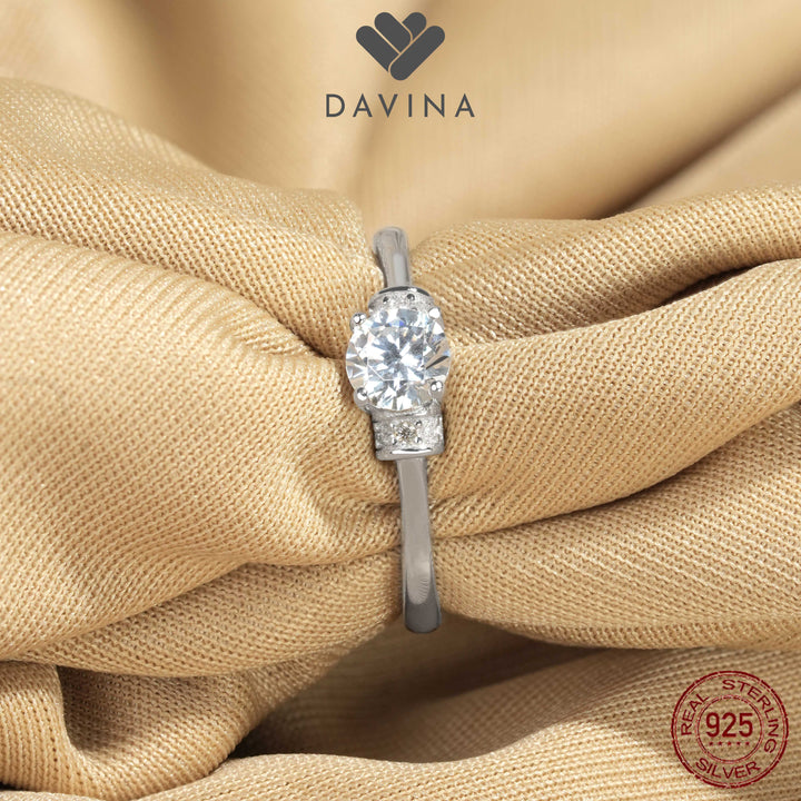 DAVINA Ladies Lyodra Ring Sterling Silver 925