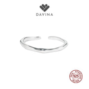 DAVINA Ladies Simply Ring Sterling Silver 925