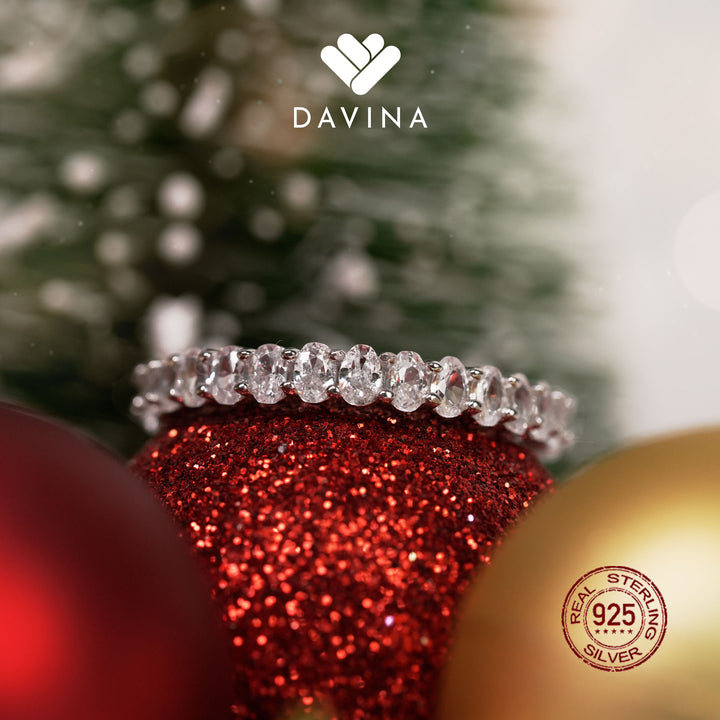 DAVINA Ladies Camilla Ring Sterling Silver 925