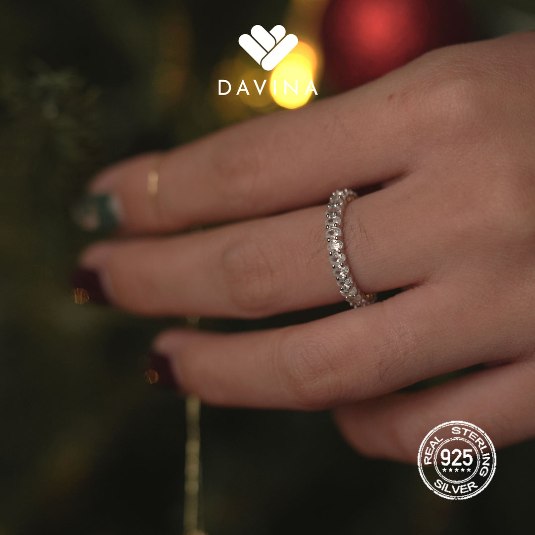 DAVINA Ladies Camilla Ring Sterling Silver 925