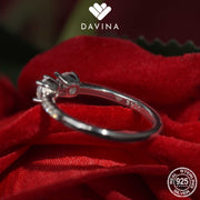 DAVINA Ladies Luna Ring Sterling Silver 925