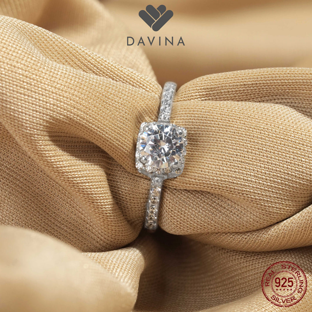 DAVINA Ladies Kezya Ring Sterling Silver 925