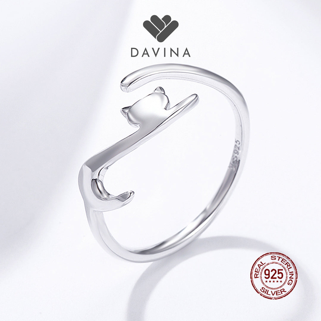 DAVINA Ladies Katie Ring Sterling Silver 925