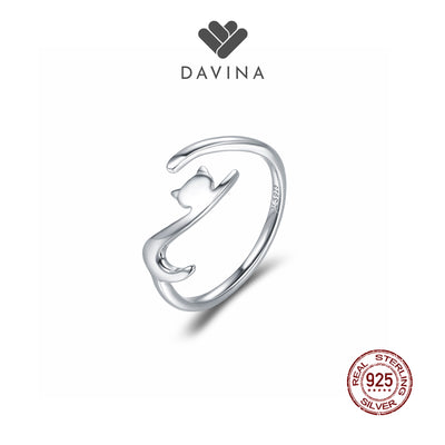 DAVINA Ladies Katie Ring Sterling Silver 925