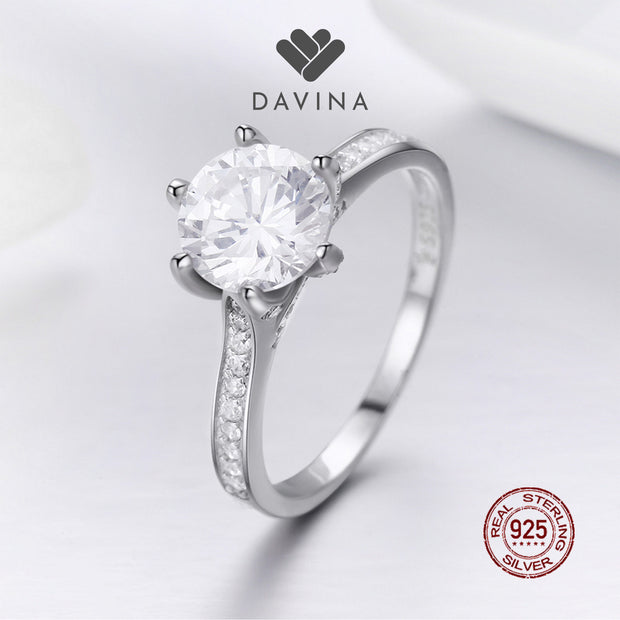 DAVINA Ladies Rita Ring Sterling Silver 925