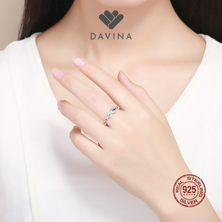 DAVINA Ladies Anne Ring Sterling Silver 925