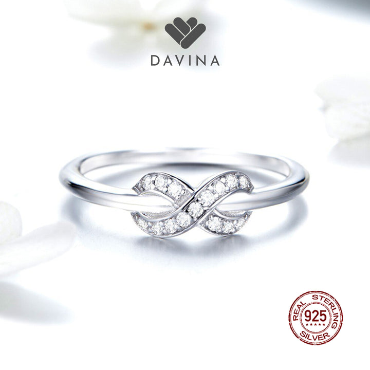 DAVINA Ladies Anne Ring Sterling Silver 925