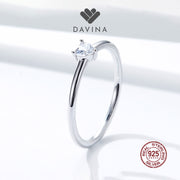 DAVINA Ladies Nava Ring Sterling Silver 925