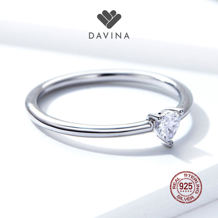 DAVINA Ladies Nava Ring Sterling Silver 925