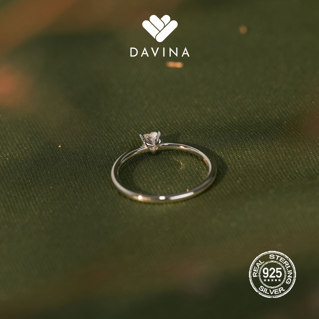 DAVINA Ladies Nava Ring Sterling Silver 925