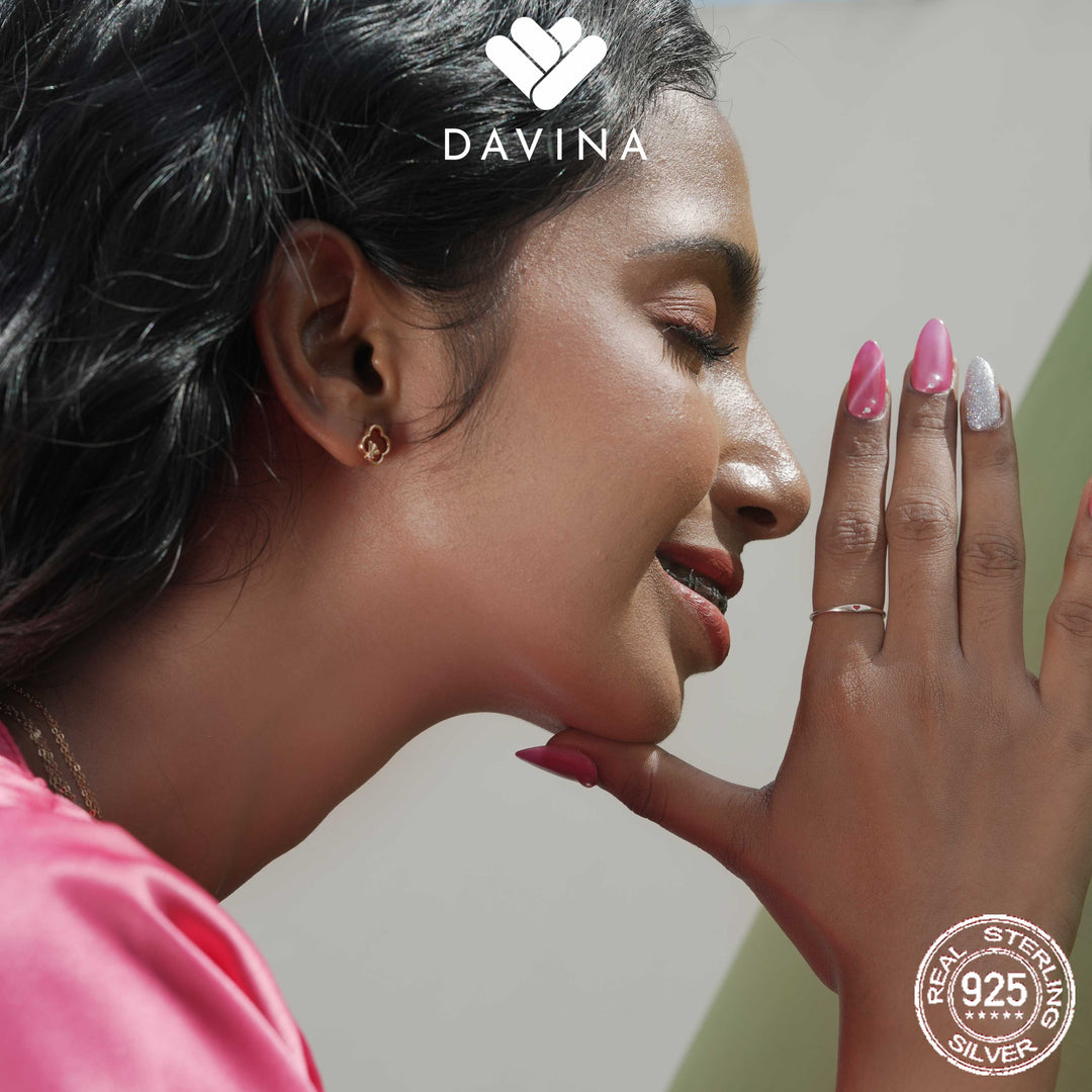 DAVINA Ladies Cheris Ring Sterling Silver 925