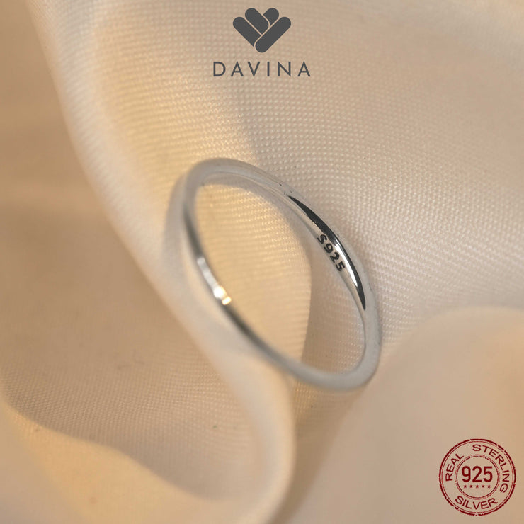 DAVINA Ladies Cheris Ring Sterling Silver 925